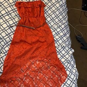 (Brick) color dress